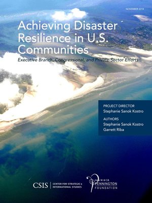 cover image of Achieving Disaster Resilience in U.S. Communities